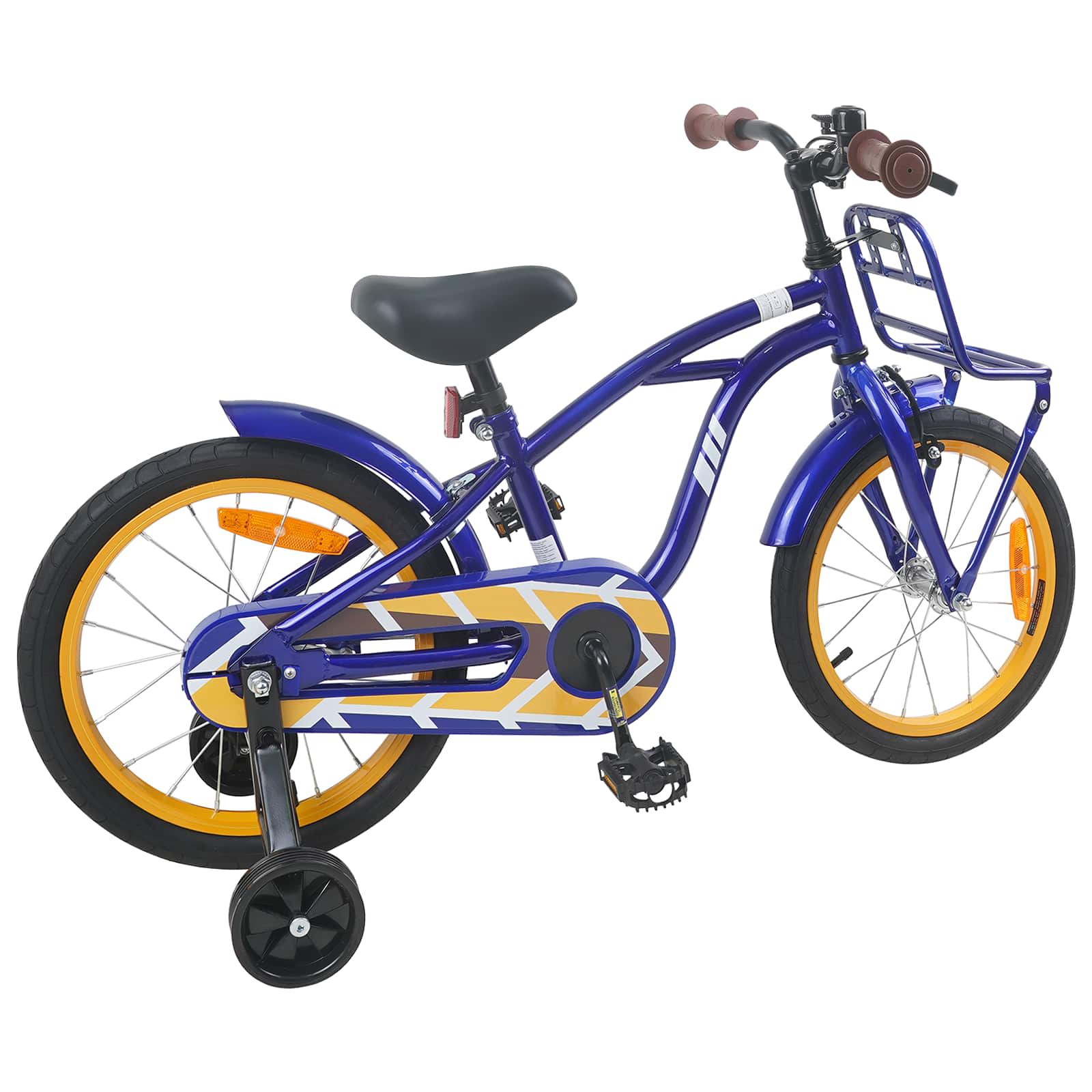 Kinderfiets 16 Inch voor 4-6 jaar oud Donkerblauw