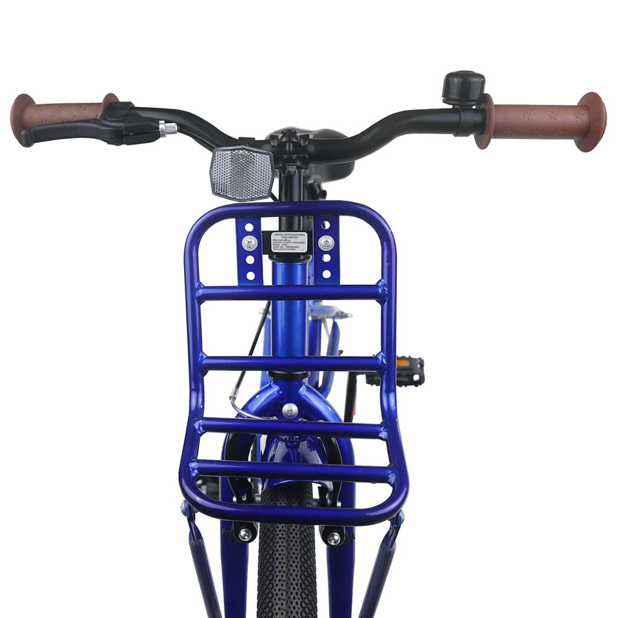 Kinderfiets 18 Inch voor 5-7 jaar Donkerblauw