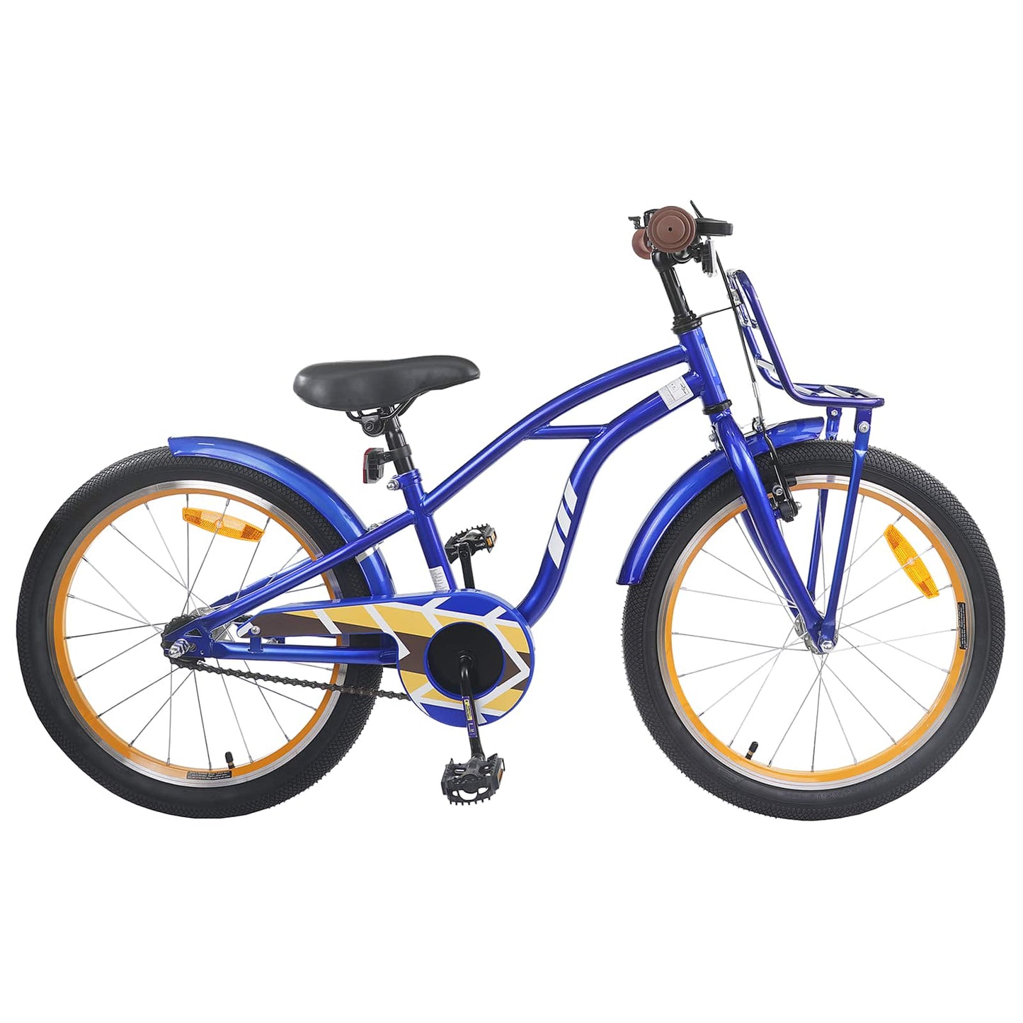 Kinderfiets 18 Inch voor 5-7 jaar Donkerblauw