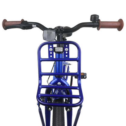 Kinderfiets 20 Inch voor 6-11 jaar oud Donkerblauw