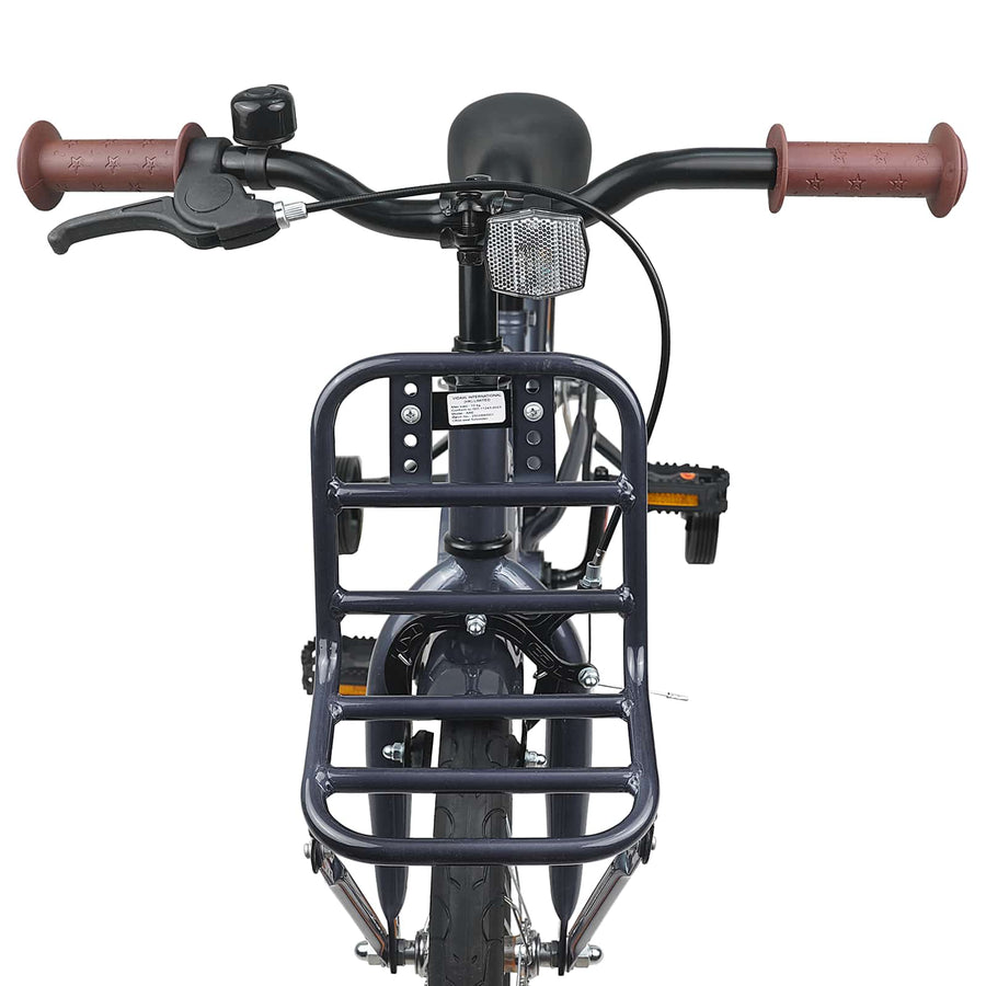 Kinderfiets 16 Inch voor 4-6 jaar oud Donkergrijs