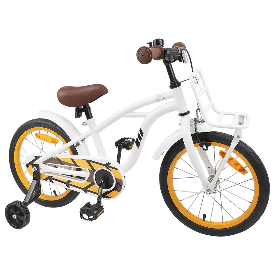 Kinderfiets 16 Inch voor 4-6 jaar oud Wit