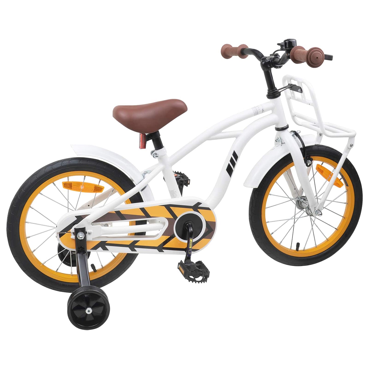 Kinderfiets 16 Inch voor 4-6 jaar oud Wit