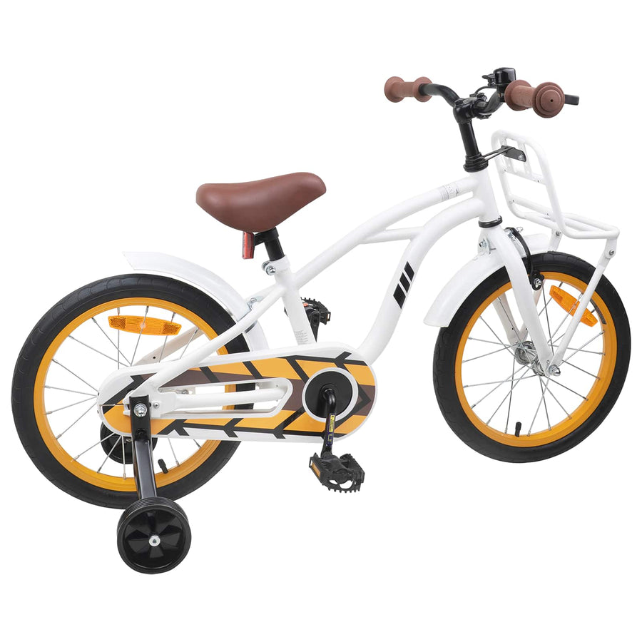 Kinderfiets 16 Inch voor 4-6 jaar oud Wit