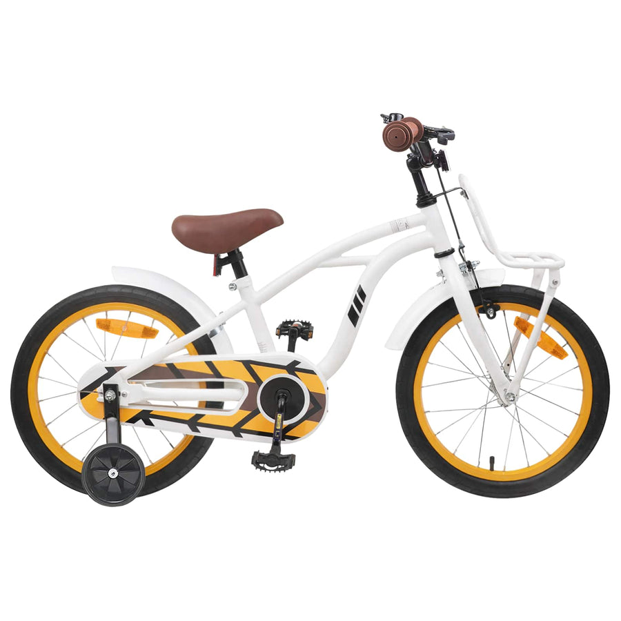 Kinderfiets 16 Inch voor 4-6 jaar oud Wit