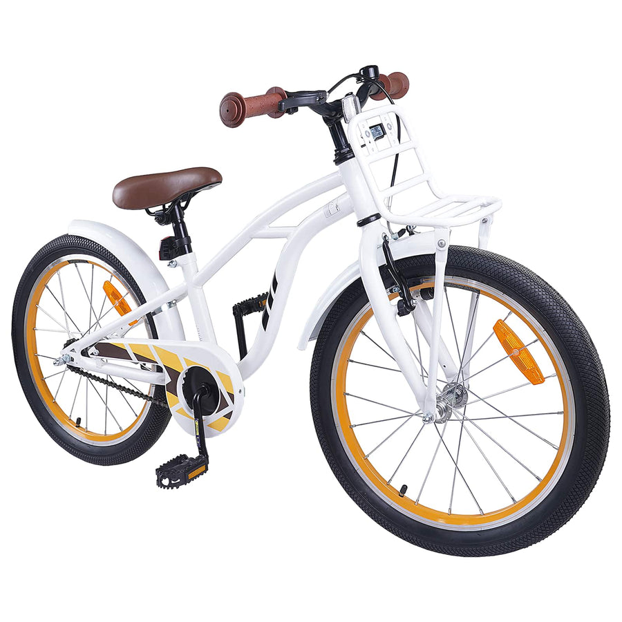 Kinderfiets 18 Inch voor 5-7 jaar Wit