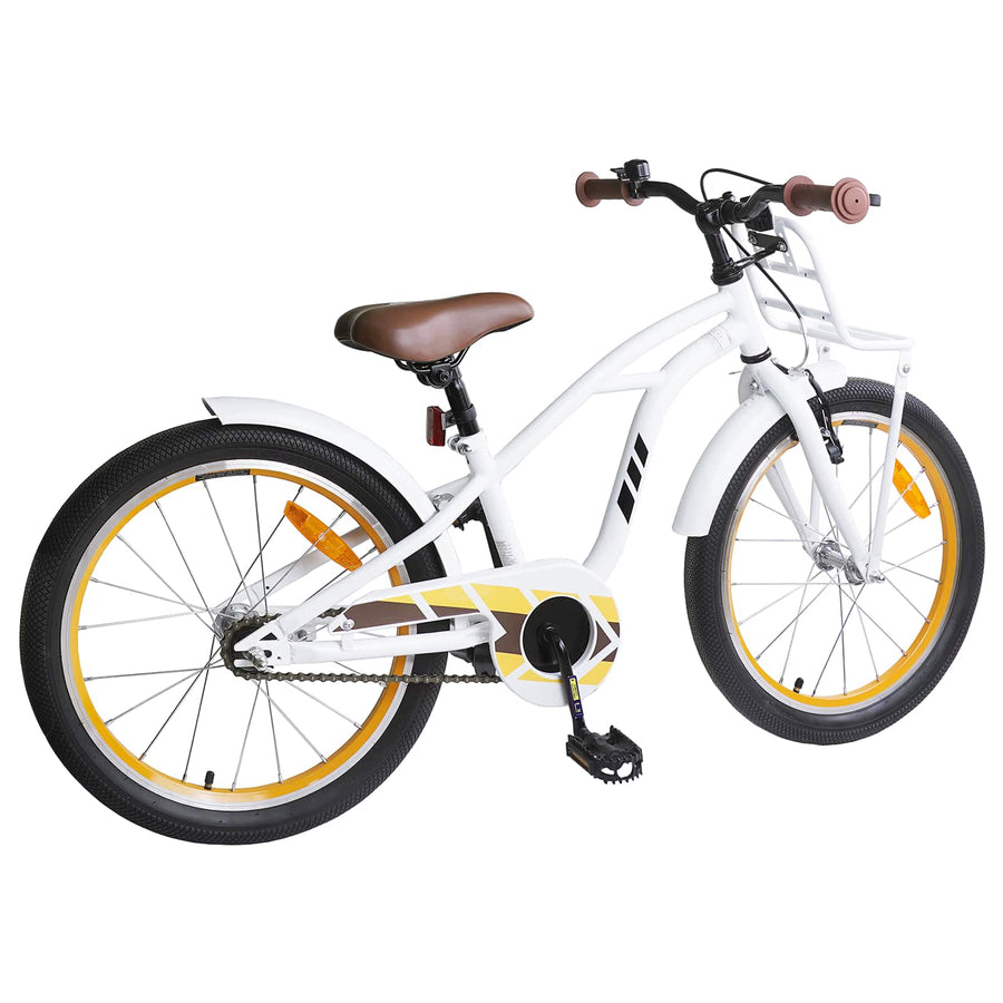 Kinderfiets 18 Inch voor 5-7 jaar Wit