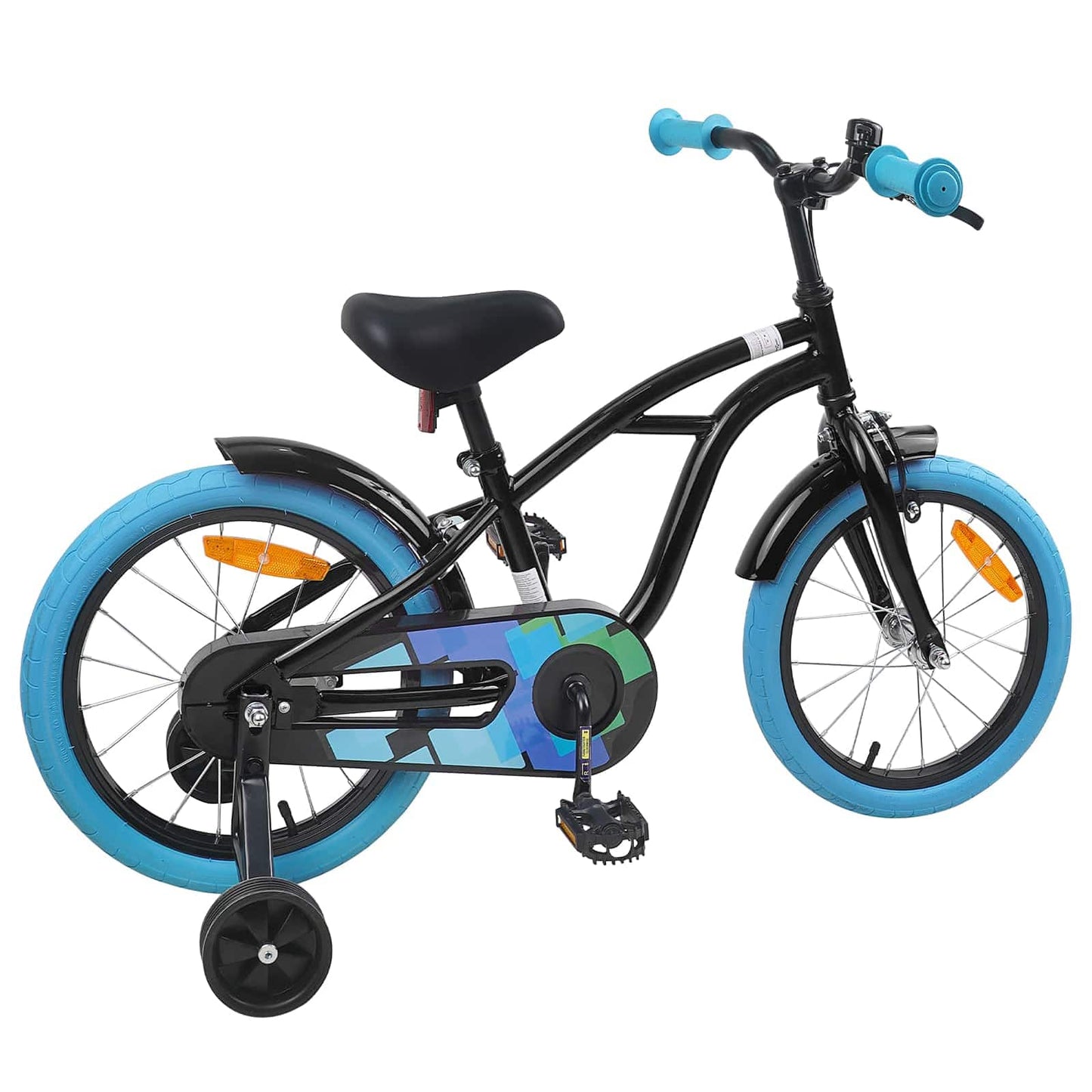 Kinderfiets 16 Inch voor 4-6 jaar oud Zwart