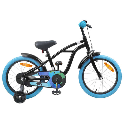 Kinderfiets 16 Inch voor 4-6 jaar oud Zwart
