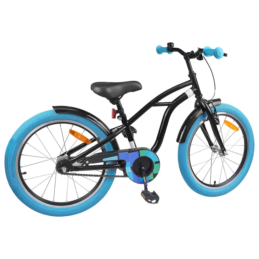 Kinderfiets 18 Inch voor 5-7 jaar Zwart