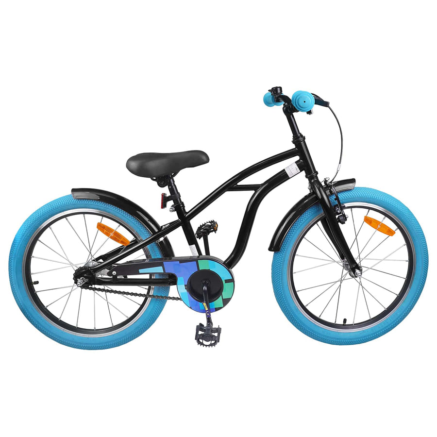 Kinderfiets 18 Inch voor 5-7 jaar Zwart