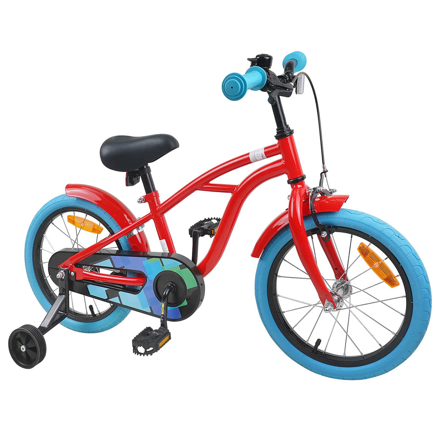 Kinderfiets 16 Inch voor 4-6 jaar oud Rood
