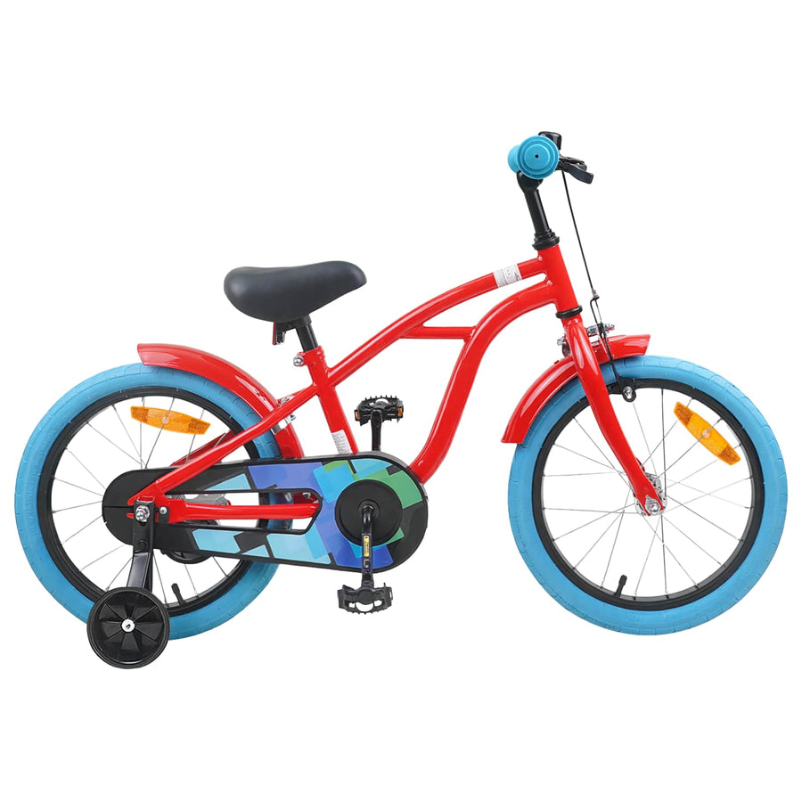 Kinderfiets 16 Inch voor 4-6 jaar oud Rood