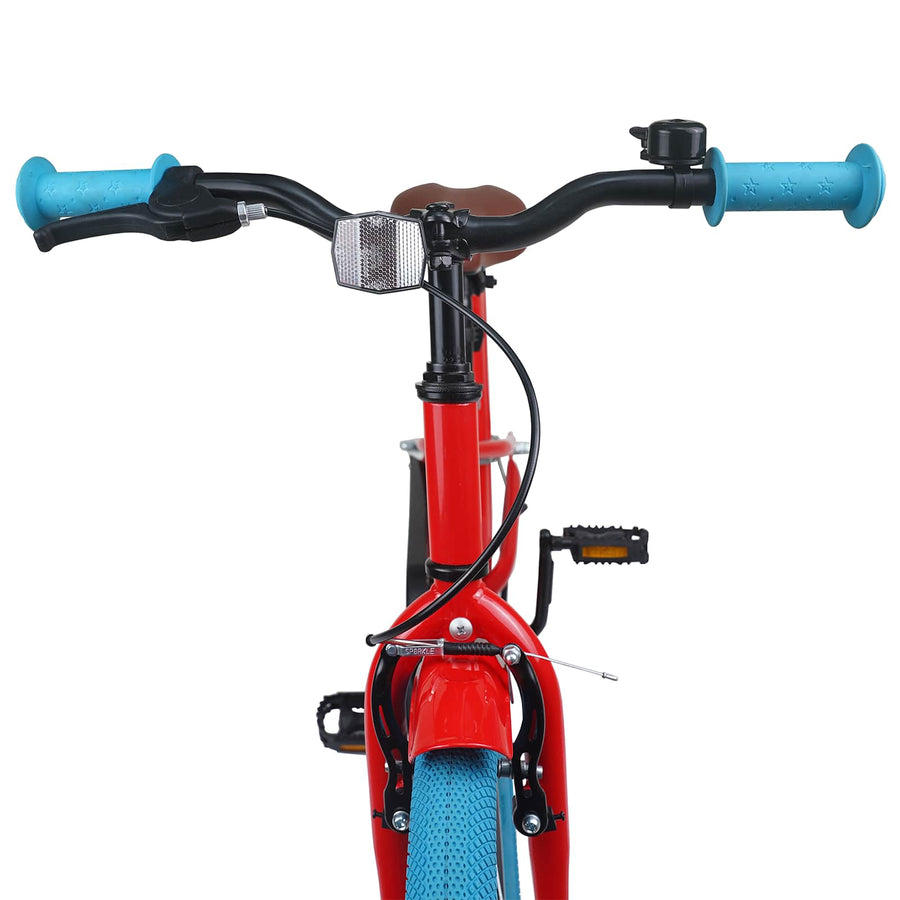 Kinderfiets 18 Inch voor 5-7 jaar Rood