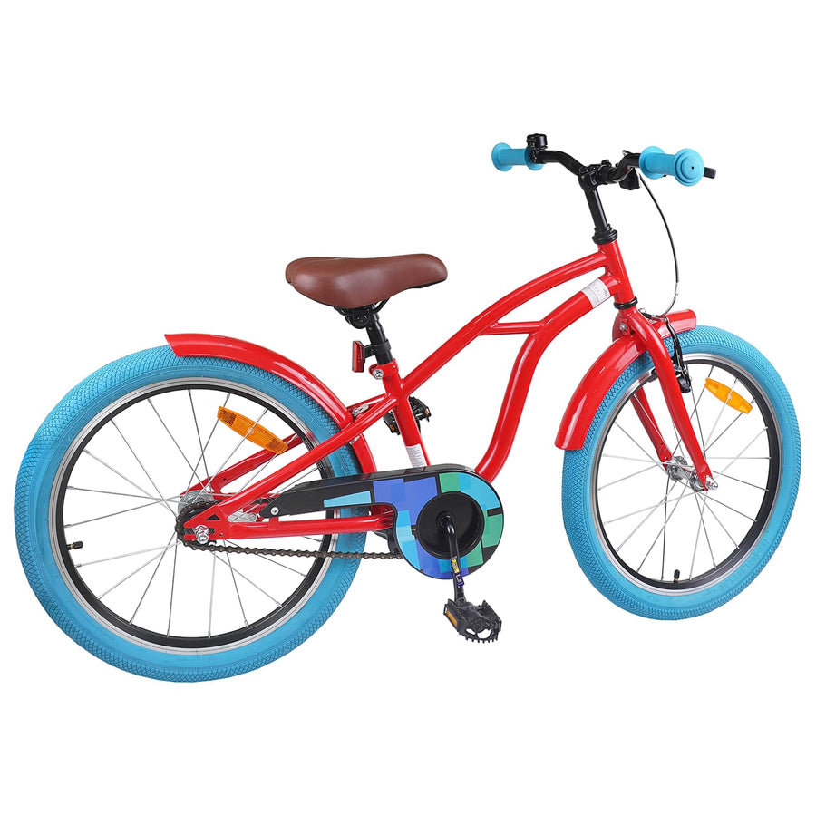 Kinderfiets 18 Inch voor 5-7 jaar Rood