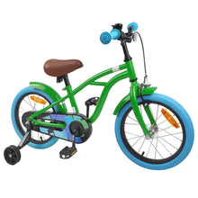 Kinderfiets 16 Inch voor 4-6 jaar oud Groen