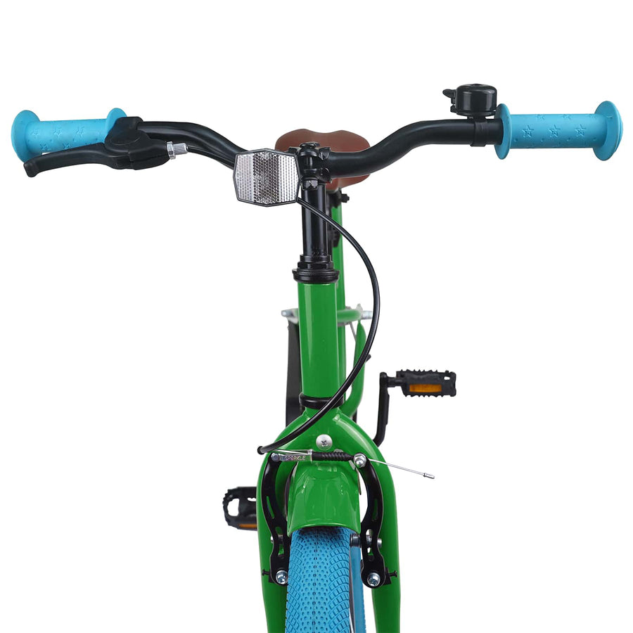 Kinderfiets 18 Inch voor 5-7 jaar Groen