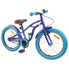 Kinderfiets 18 Inch voor 5-7 jaar Donkerblauw