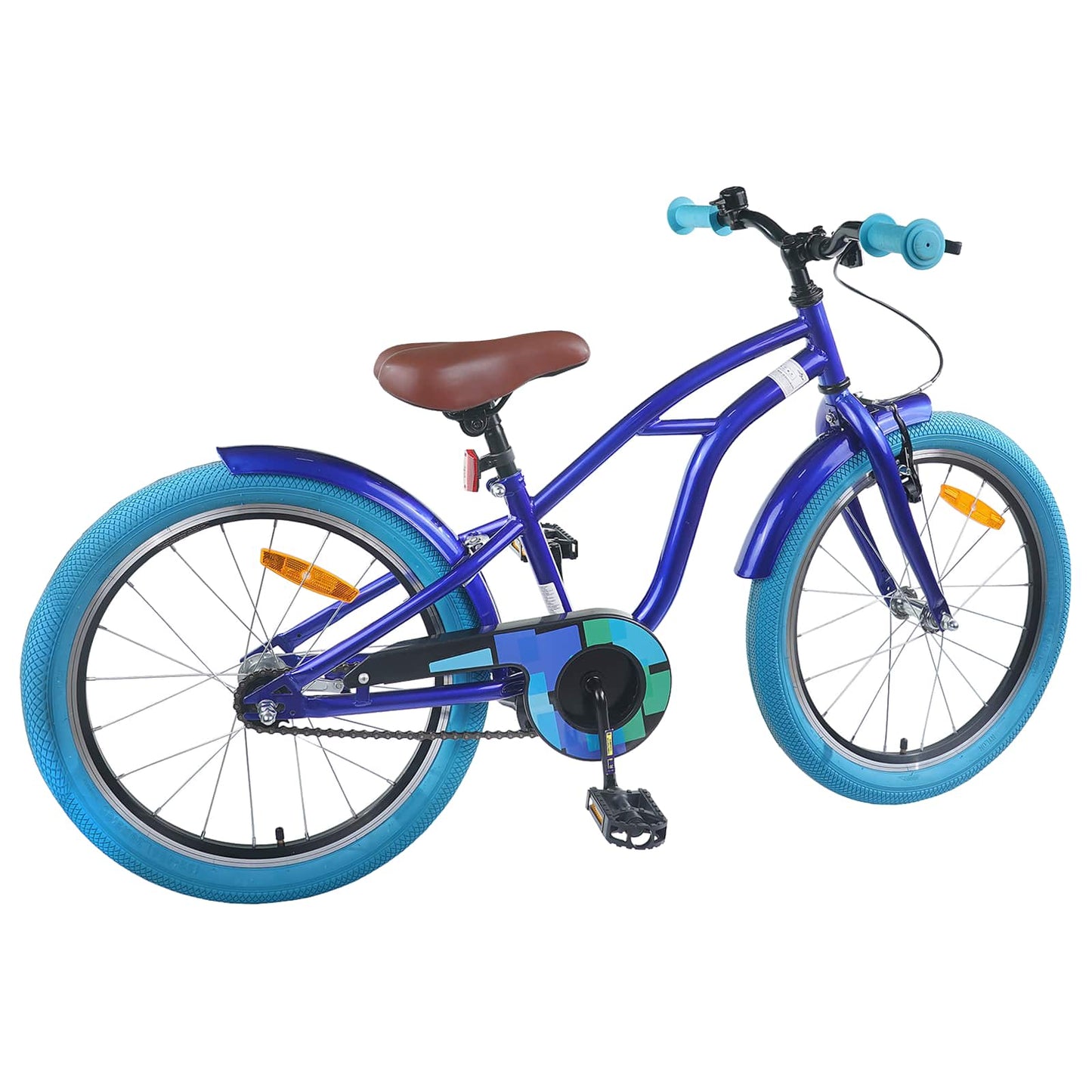Kinderfiets 18 Inch voor 5-7 jaar Donkerblauw