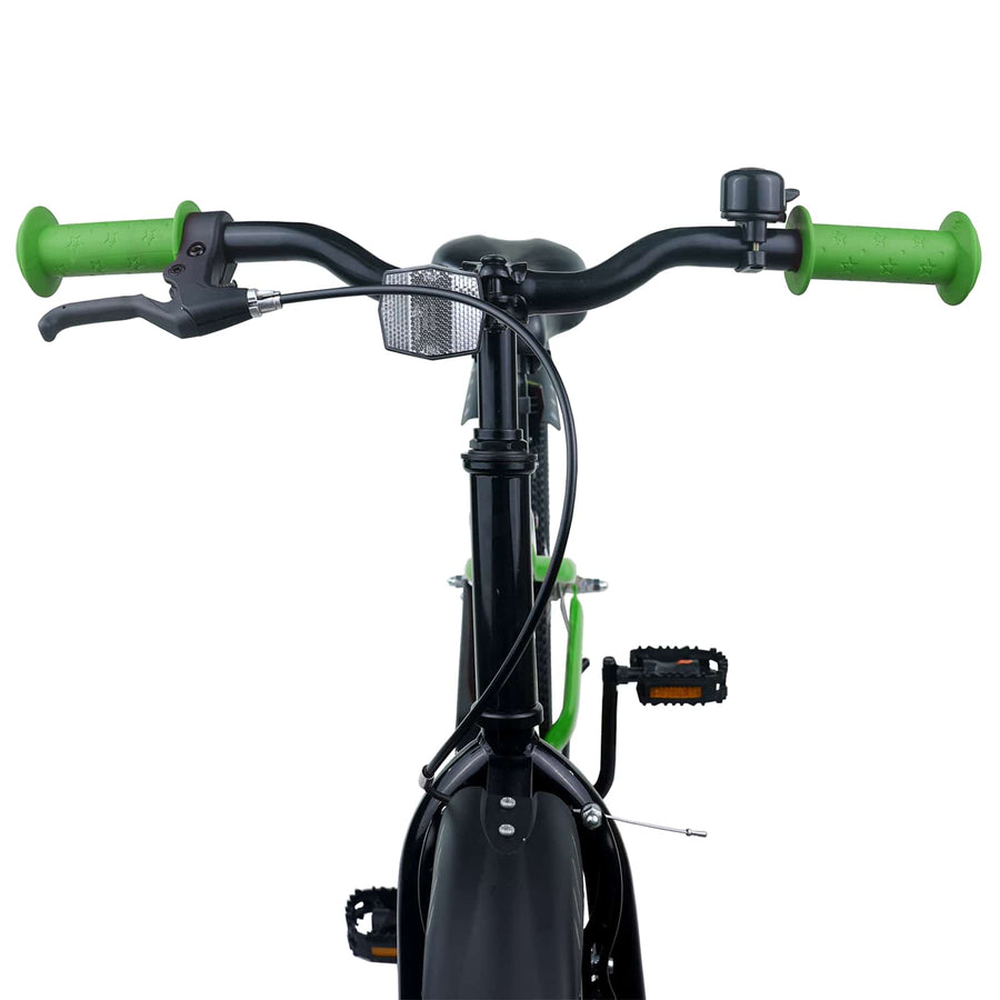 Kinderfiets 18 Inch voor 5-7 jaar Blauw Zwart
