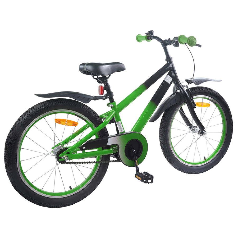 Kinderfiets 18 Inch voor 5-7 jaar Blauw Zwart