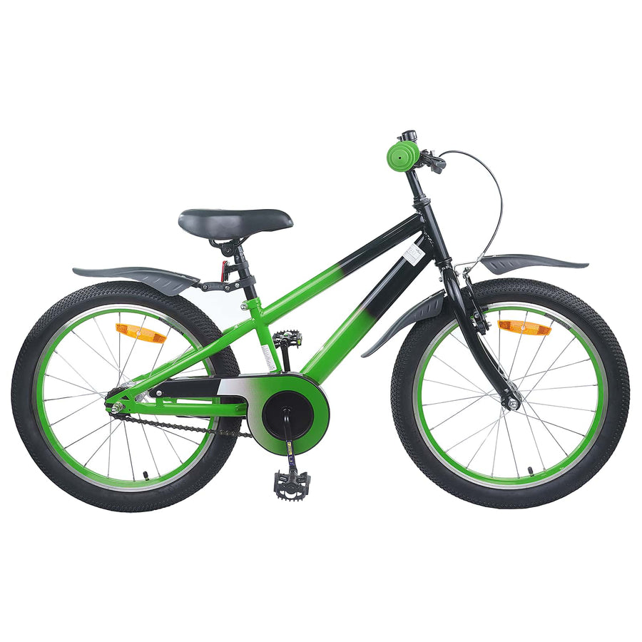 Kinderfiets 18 Inch voor 5-7 jaar Blauw Zwart