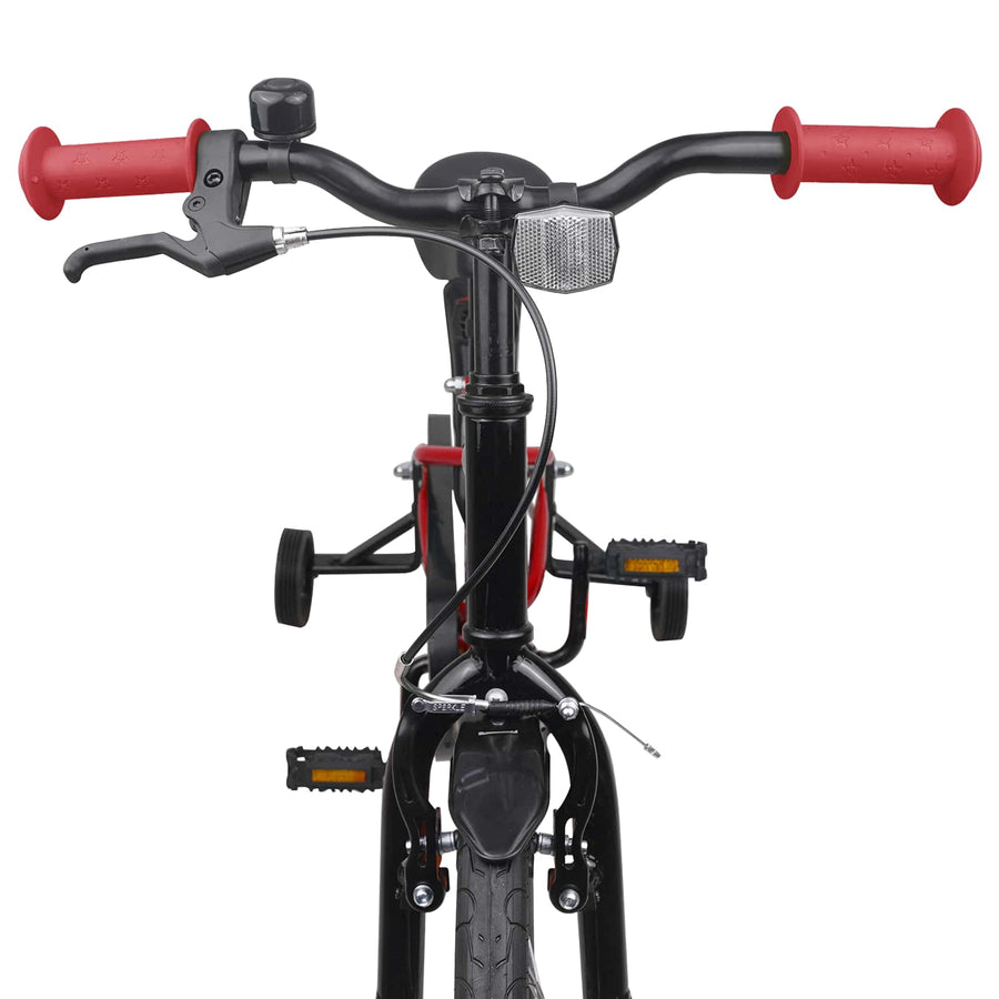 Kinderfiets 16 Inch voor 4-6 jaar oud Rood Zwart