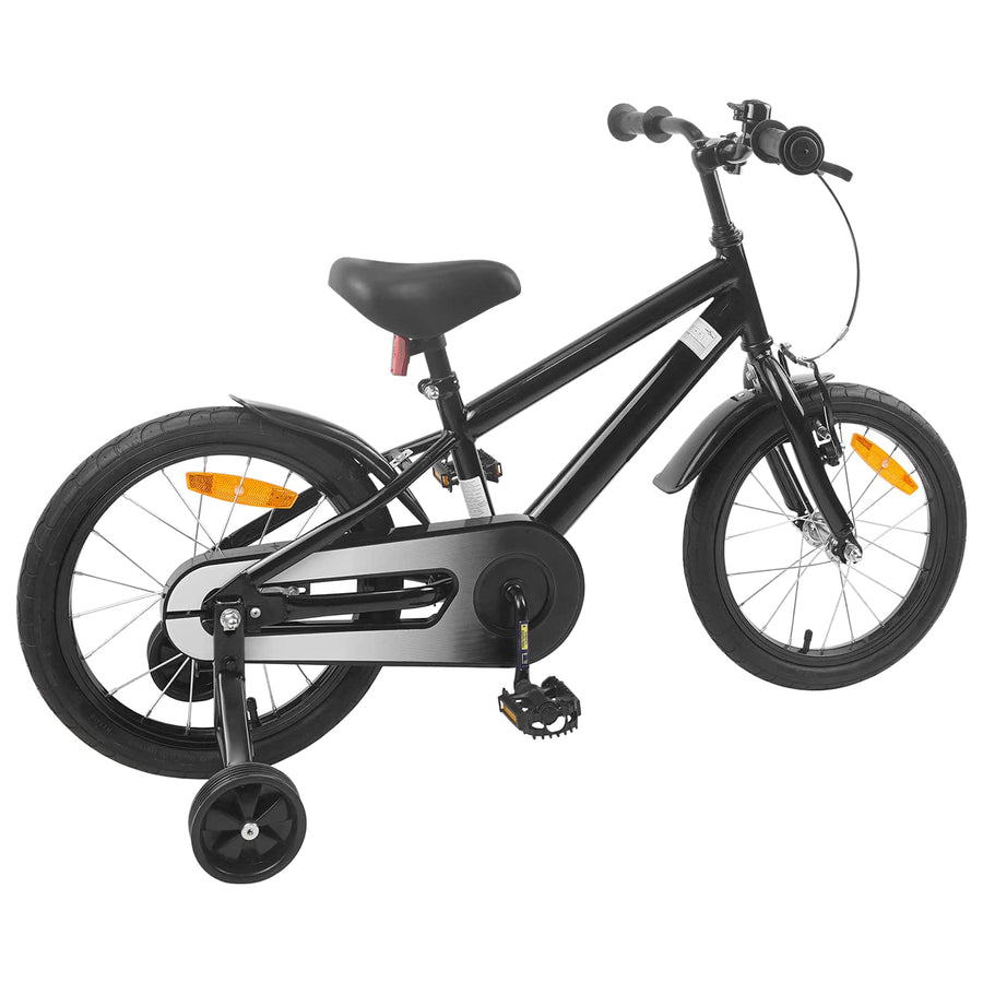 Kinderfiets 16 Inch voor 4-6 jaar oud Zwart