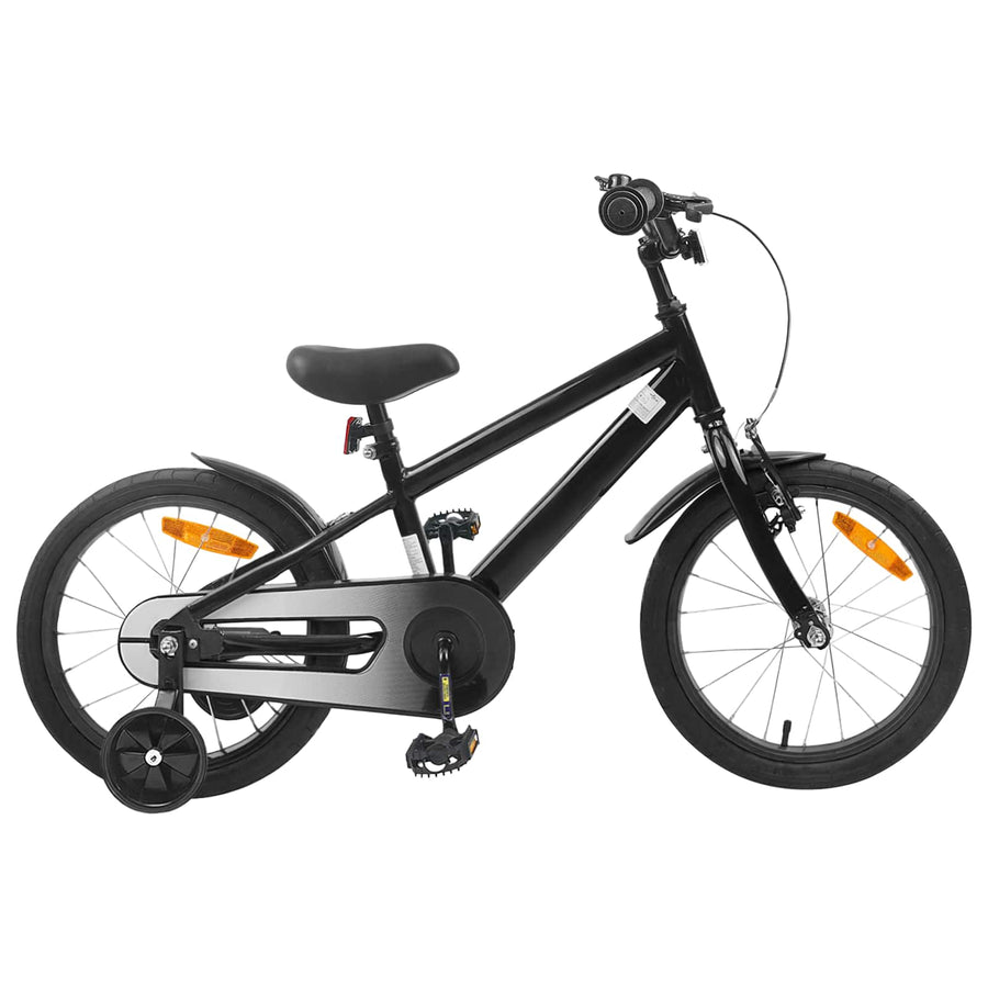 Kinderfiets 16 Inch voor 4-6 jaar oud Zwart