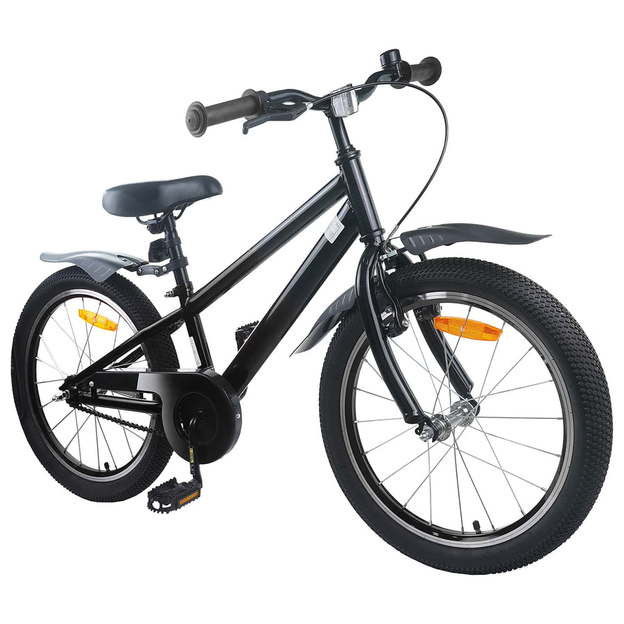 Kinderfiets 18 Inch voor 5-7 jaar Zwart