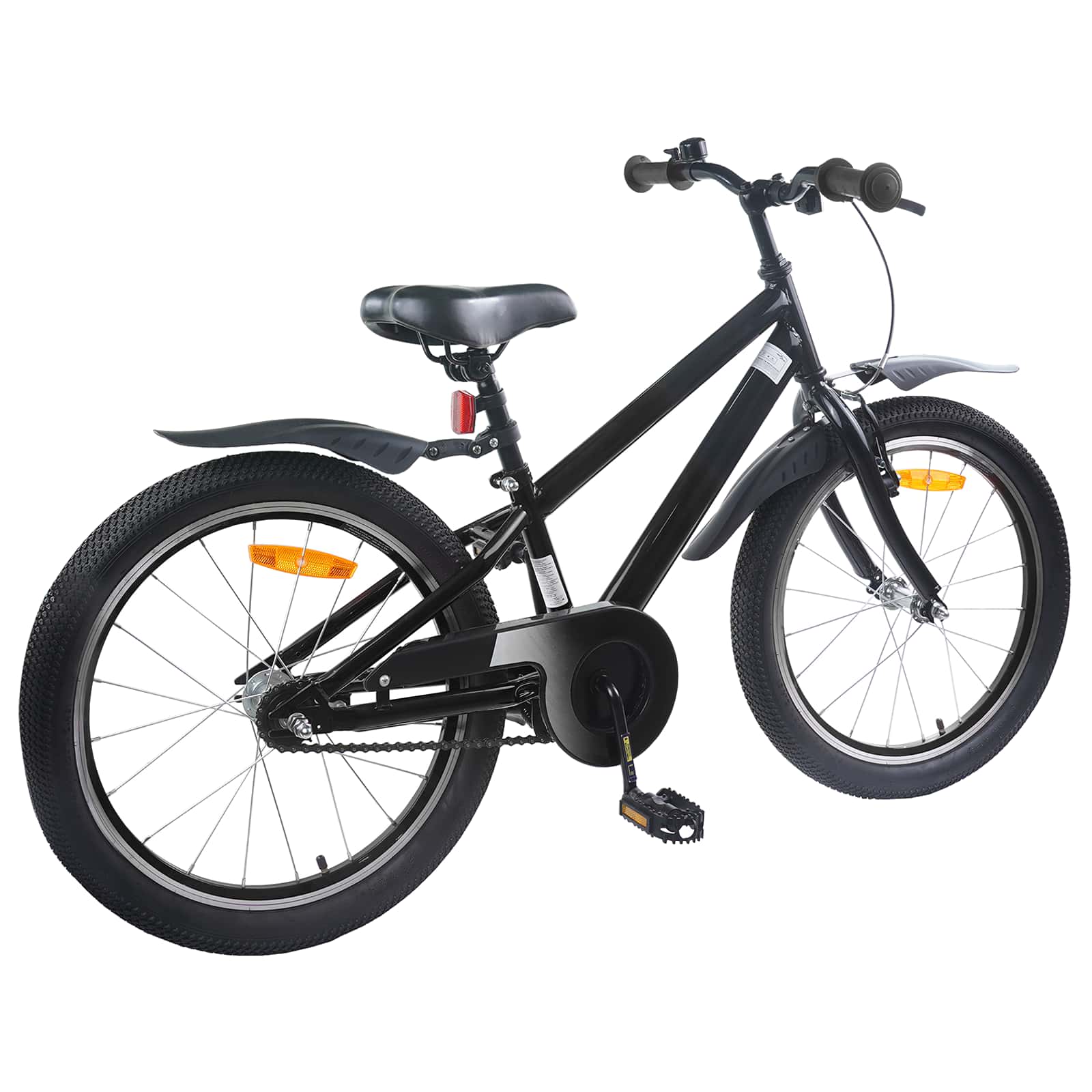 Kinderfiets 18 Inch voor 5-7 jaar Zwart