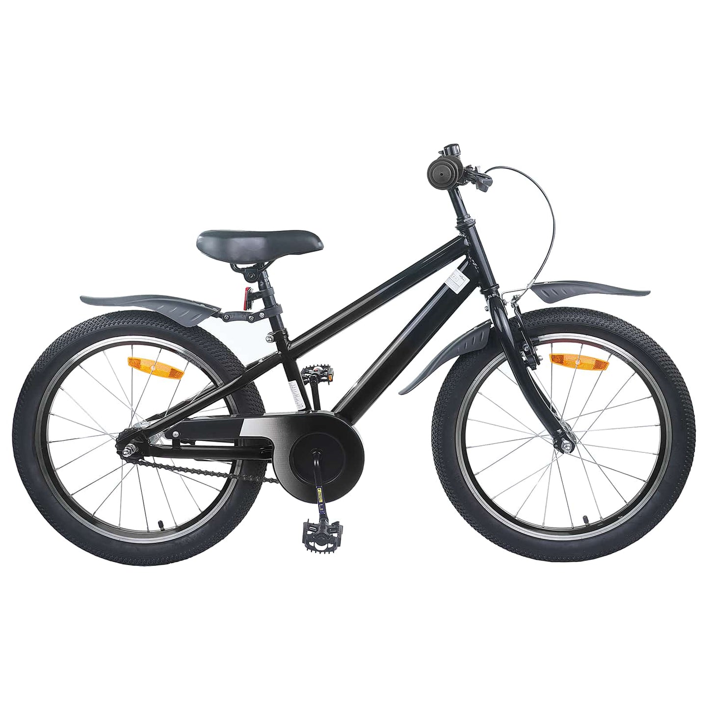 Kinderfiets 18 Inch voor 5-7 jaar Zwart