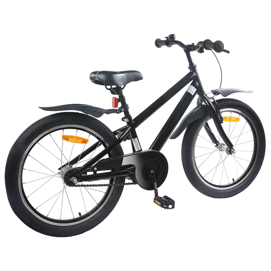 Kinderfiets 20 Inch voor 6-11 jaar oud Zwart