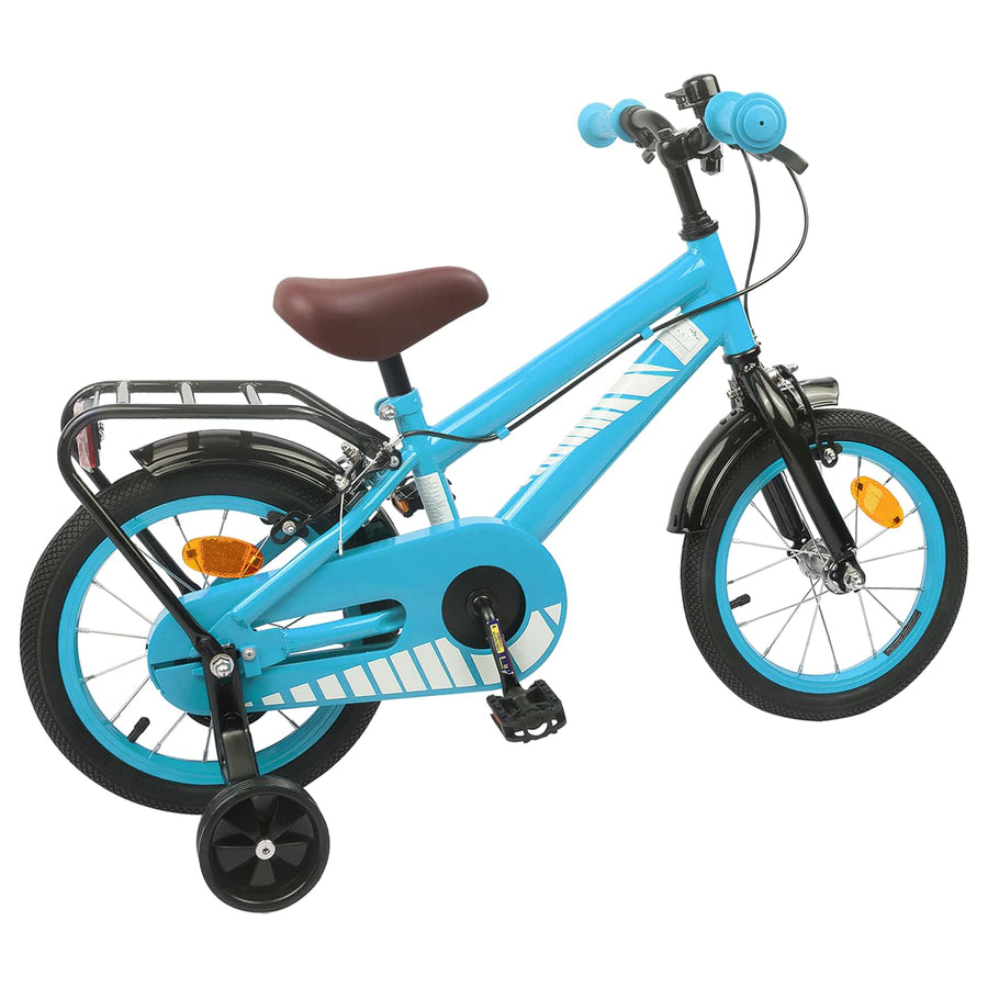 Kinderfiets 14 Inch voor 3-5 jaar oud Lichtblauw