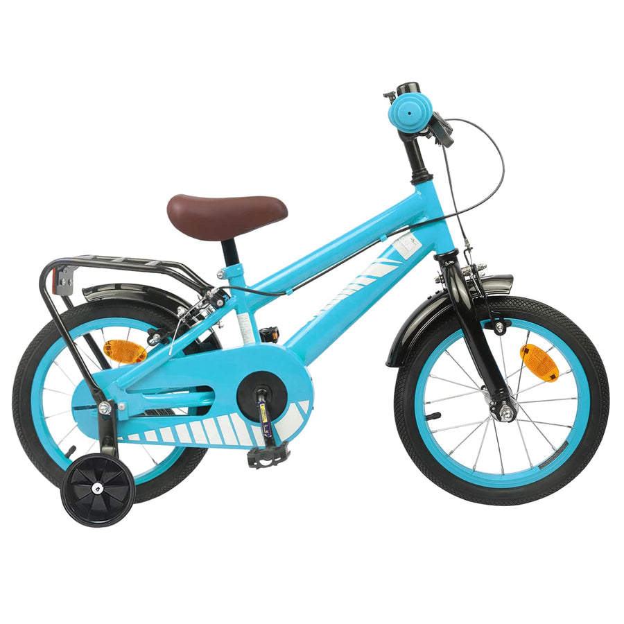 Kinderfiets 14 Inch voor 3-5 jaar oud Lichtblauw