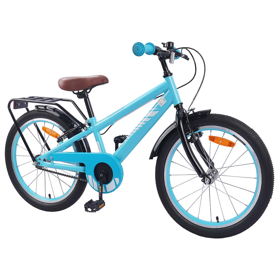 Kinderfiets 18 Inch voor 5-7 jaar Lichtblauw