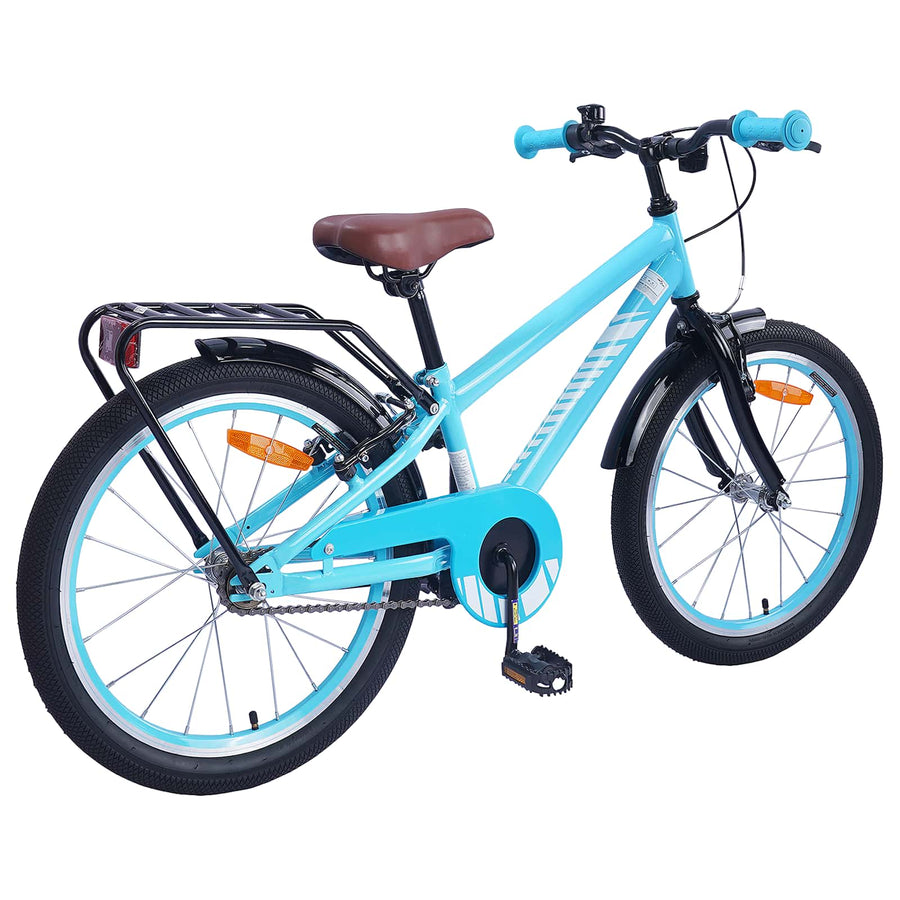 Kinderfiets 20 Inch voor 6-11 jaar oud Lichtblauw