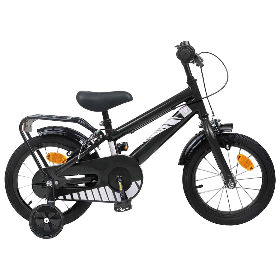 Kinderfiets 12 Inch voor 2-4 jaar oud Zwart
