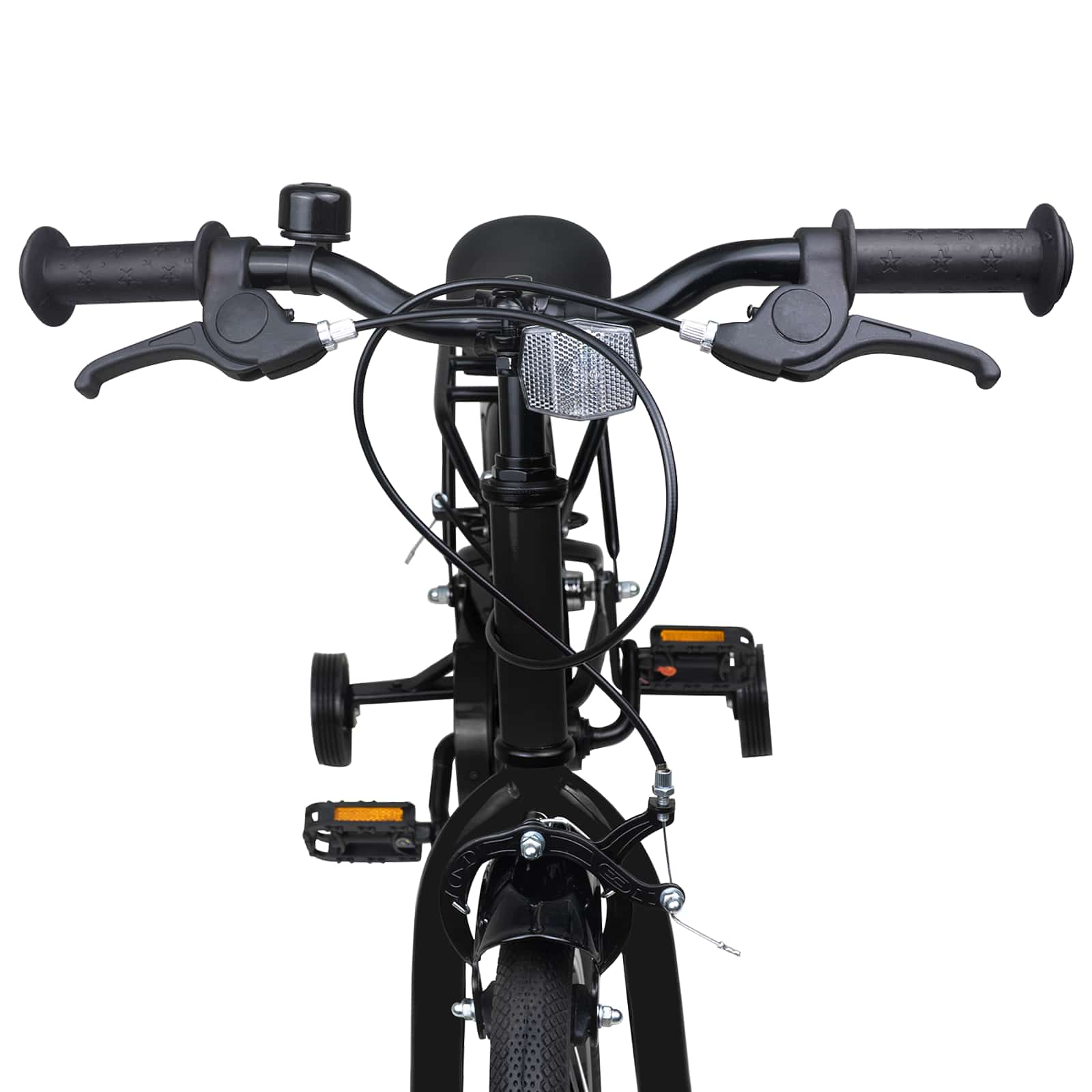 Kinderfiets 14 Inch voor 3-5 jaar oud Zwart