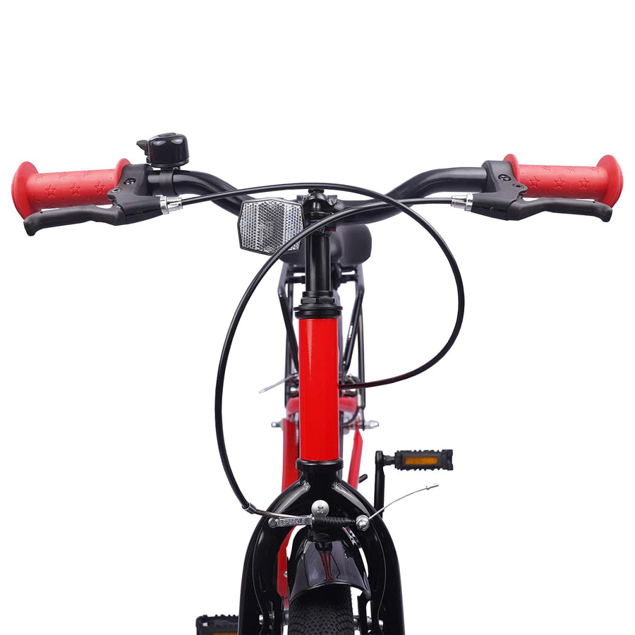 Kinderfiets 18 Inch voor 5-7 jaar Rood