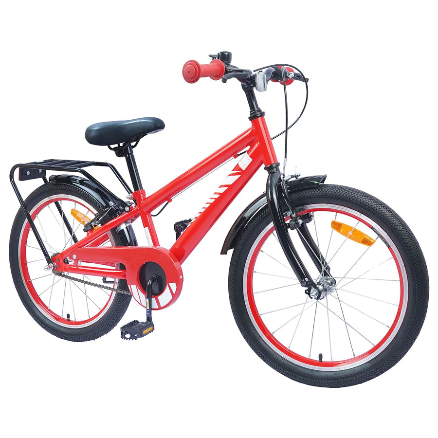Kinderfiets 18 Inch voor 5-7 jaar Rood