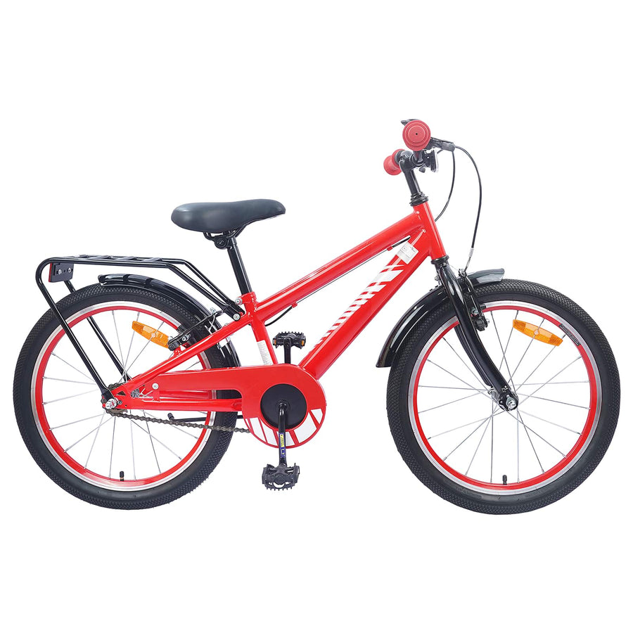 Kinderfiets 18 Inch voor 5-7 jaar Rood