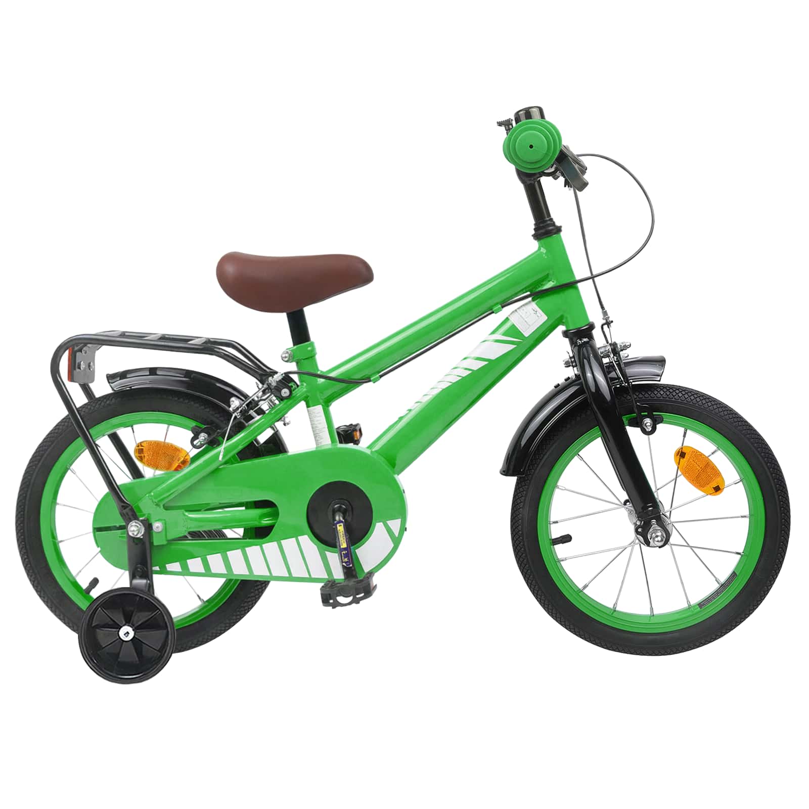 Kinderfiets 12 Inch voor 2-4 jaar oud Groen