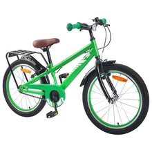 Kinderfiets 18 Inch voor 5-7 jaar Groen