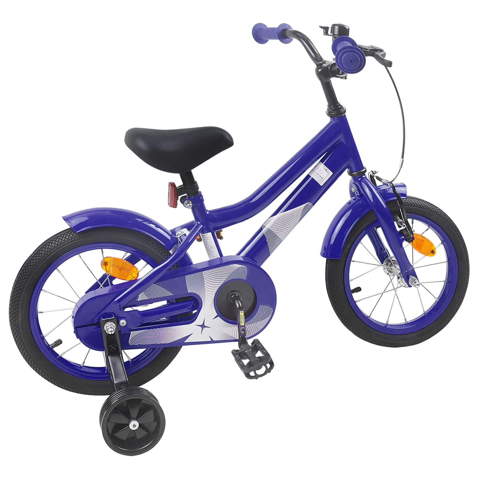 Kinderfiets 16 Inch voor 4-6 jaar oud Donkerblauw