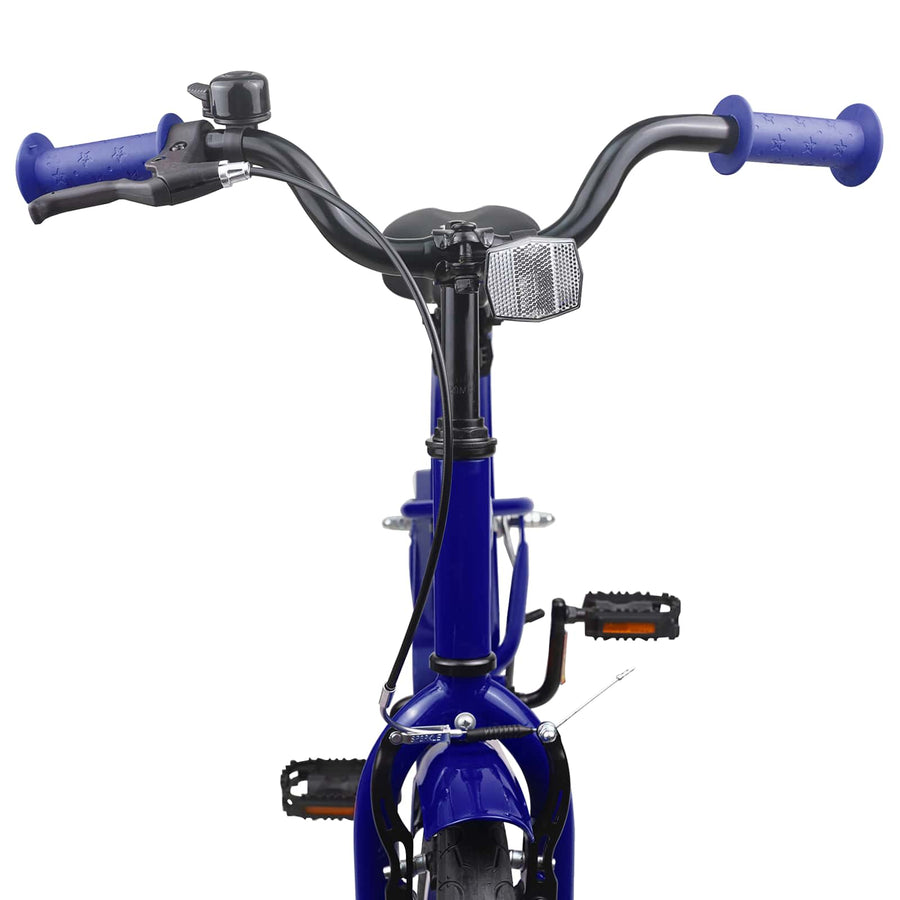 Kinderfiets 18 Inch voor 5-7 jaar Donkerblauw