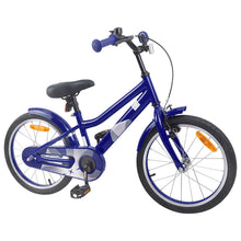 Kinderfiets 18 Inch voor 5-7 jaar Donkerblauw