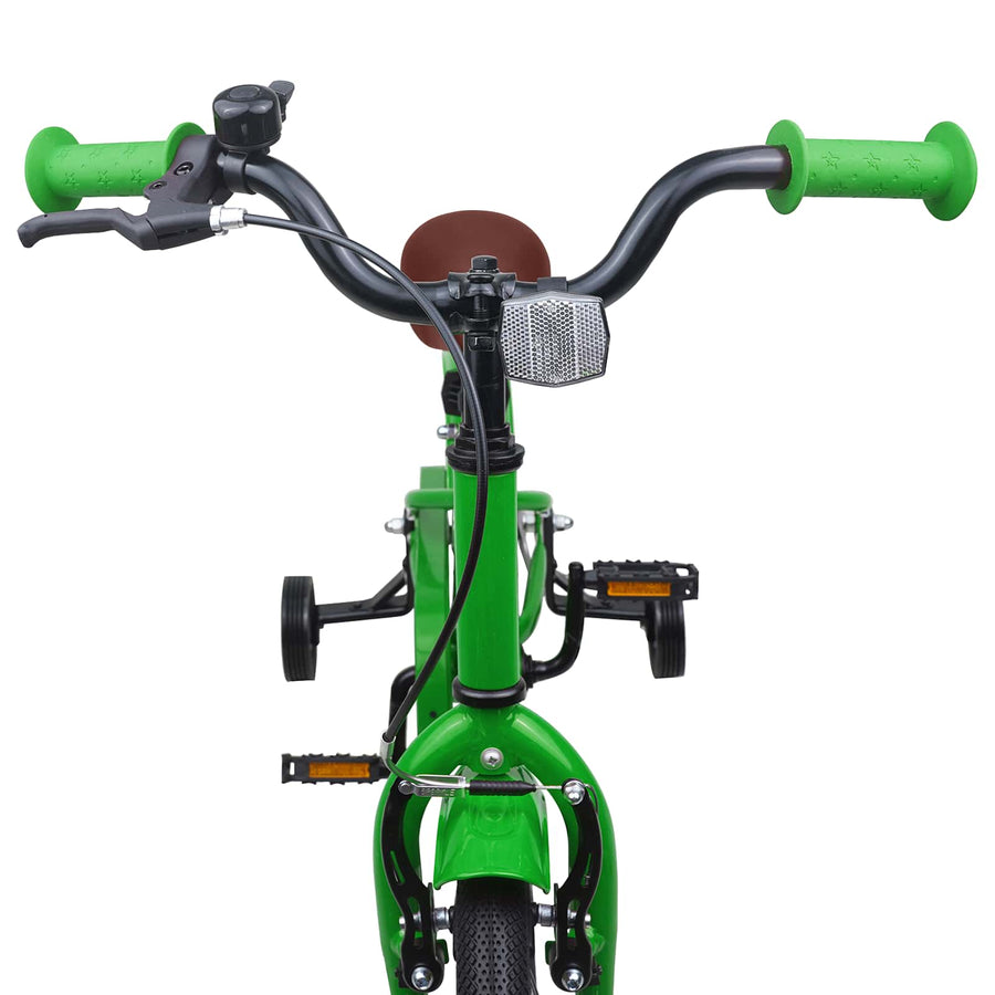 Kinderfiets 14 Inch voor 3-5 jaar oud Groen