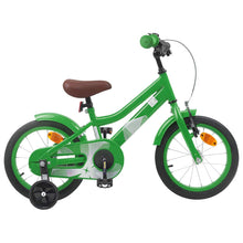 Kinderfiets 14 Inch voor 3-5 jaar oud Groen