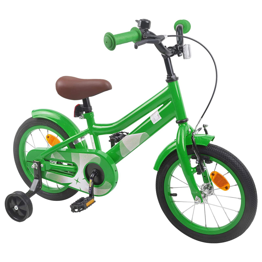 Kinderfiets 16 Inch voor 4-6 jaar oud Groen
